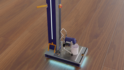 ROICO Robotic painting tool for empowering Painters Top View